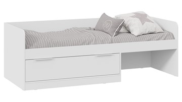 Кровать односпальная детская Марли Тип 1 (Белый) в Чите