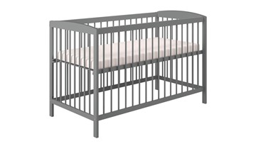 Кроватка для новорожденных POLINI Kids Simple 101 Серый в Чите