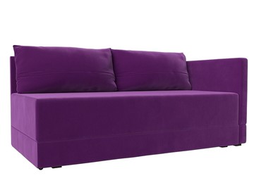 Детский диван Никас, Фиолетовый (Микровельвет) в Чите