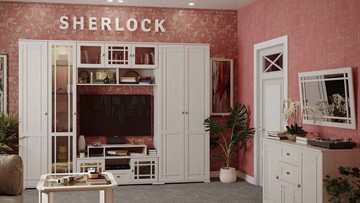 Набор мебели для гостиной Sherlock №3, Ясень Анкор светлый в Чите