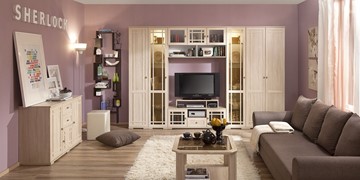 Набор мебели для гостиной Sherlock №2, Дуб Сонома в Чите