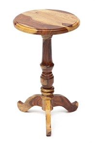 Столик кофейный Бомбей - 0237 палисандр, 35*35*60, натуральный (natural) арт.10046 в Чите