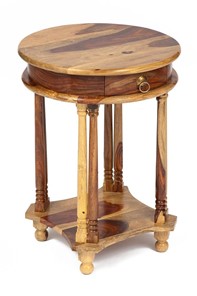 Стол кофейный Бомбей - 1149  палисандр, 45*45*60, натуральный (natural) арт.10049 в Чите