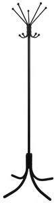 Напольная вешалка КР-10Л, цвет черный в Чите