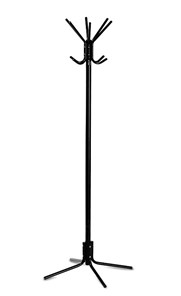 Вешалка-стойка 6-рожковая, Черный матовый в Чите