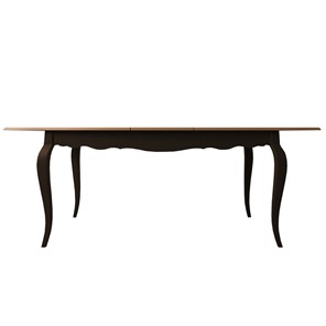 Кухонный стол раздвижной Leontina (ST9338BLK) Черный в Чите