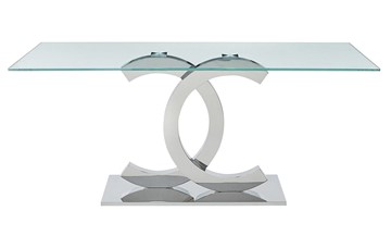 Стеклянный стол FT-151 (180) прозрачный в Чите