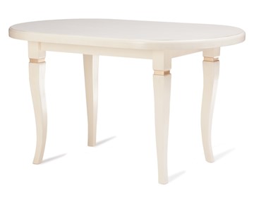 Обеденный овальный стол Соло плюс 140х80, (покраска 2 тип) в Чите