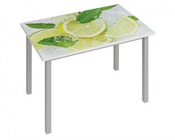 Кухонный раскладной стол Фристайл-3, Лайм в Чите