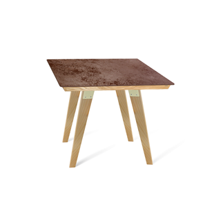 Керамический кухонный стол SHT-TU16 (4 шт.)/ТT8 60/60 (прозрачный лак/прозрачный лак/коричневая сепия) в Чите