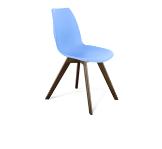 Обеденный стул SHT-ST29/S39 (голубой pan 278/темный орех) в Чите