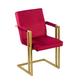 Обеденный стул Бруно, Золото/Аврора 11(бордовый) в Чите