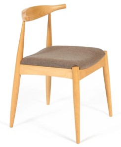 Обеденный стул BULL бук/ткань 54,5x54x75 Натуральный арт.19586 в Чите