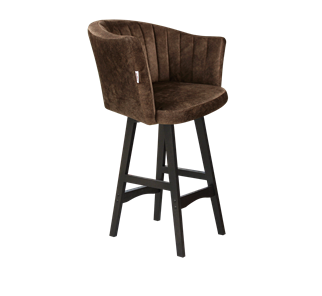 Полубарный стул SHT-ST42-1 / SHT-S65-1 (кофейный трюфель/венге) в Чите