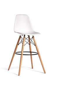 Барный стул derstuhl DSL 110 Wood bar (белый) в Чите