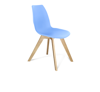 Обеденный стул SHT-ST29/S39 (голубой pan 278/прозрачный лак) в Чите