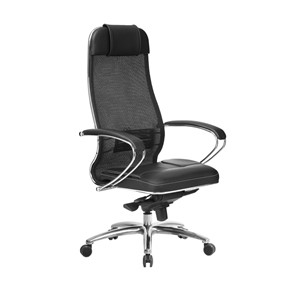 Офисное кресло Метта Samurai SL-1.04, черный плюс в Чите