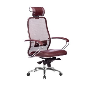 Офисное кресло Samurai SL-2.04, темно-бордовый в Чите