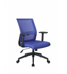 Кресло компьютерное Riva Chair 668, Цвет синий в Чите