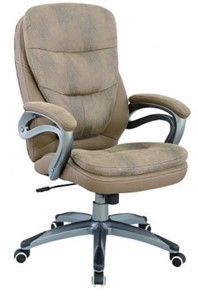 Офисное кресло J 9302 ткань /пластик, песочный в Чите