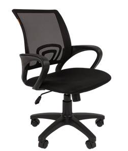Кресло офисное CHAIRMAN 696 black Сетчатый акрил DW62 черный в Чите