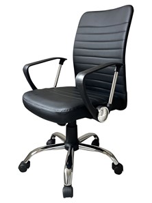 Кресло офисное С 161 W черный в Чите