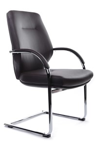 Кресло для офиса Alonzo-CF (С1711), темно-коричневый в Чите