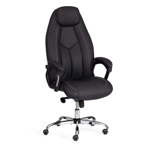 Офисное кресло BOSS Lux, кож/зам, черный, арт.21151 в Чите