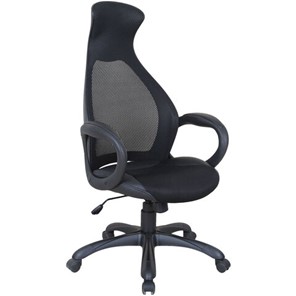 Офисное кресло Brabix Premium Genesis EX-517 (пластик черный, ткань/экокожа/сетка черная)   531574 в Чите