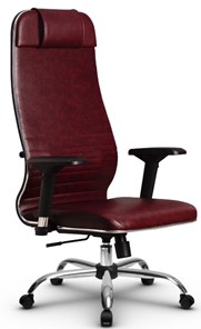 Офисное кресло Metta L 1m 38K2/4D топган, нижняя часть 17833 бордовый в Чите