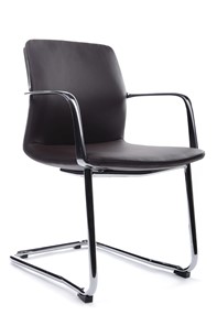 Кресло офисное Plaza-SF (FK004-С11), темно-коричневый в Чите