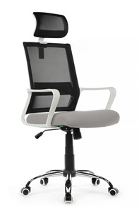 Офисное кресло Riva RCH 1029HW, серый/черный в Чите