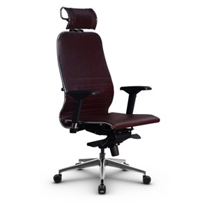 Офисное кресло Samurai K-3.041 (Темно-Бордовый) в Чите