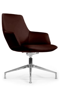 Кресло офисное Spell-ST (С1719), темно-коричневый в Чите