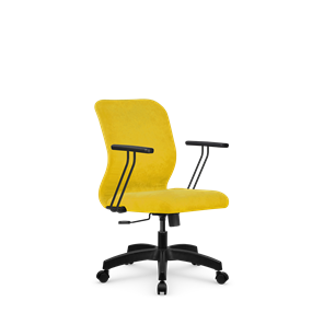 Офисное кресло SU-Mr-4/подл.109/осн.001 желтый в Чите