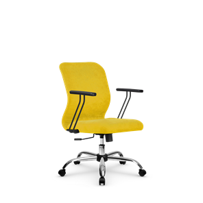 Компьютерное кресло SU-Mr-4/подл.109/осн.003  желтый в Чите