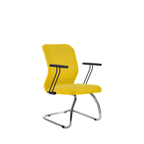 Кресло офисное SU-Mr-4/подл.109/осн.007 желтый в Чите