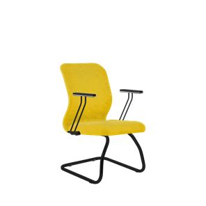 Кресло офисное SU-Mr-4/подл.110/осн.008 желтый в Чите