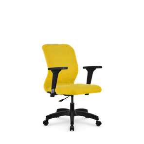 Компьютерное кресло SU-Mr-4/подл.200/осн.005 желтый в Чите