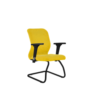 Офисное кресло SU-Mr-4/подл.200/осн.008 желтый в Чите