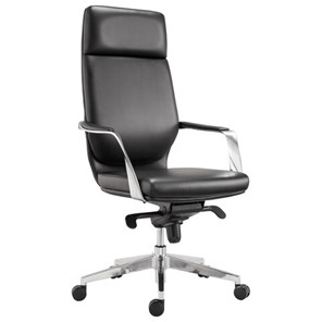 Кресло офисное BRABIX PREMIUM "Resonance EX-755", мультиблок, алюминий, экокожа, черное, 532487 в Чите