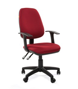 Офисное кресло CHAIRMAN 661 Ткань стандарт 15-11 красная в Чите