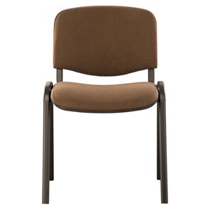 Офисный стул Brabix Iso CF-005 (черный каркас, ткань коричневая) 531973 в Чите