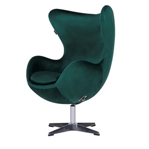 Кресло компьютерное ГринТри Диксон, Микровелюр зеленый в Чите