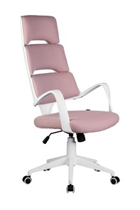 Кресло компьютерное Riva Chair SAKURA (Розовый/белый) в Чите