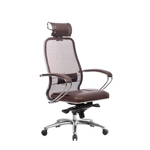 Кресло офисное Samurai SL-2.04, темно-коричневый в Чите