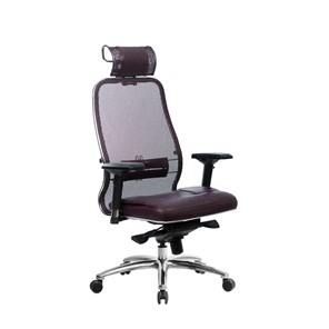 Офисное кресло Samurai SL-3.04, темно-бордовый в Чите