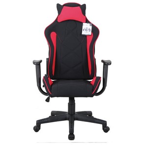 Офисное кресло Brabix GT Racer GM-100 (подушка, ткань, черное/красное) 531820 в Чите