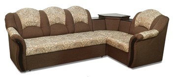 Угловой диван Соня-8 с полкой и креслом в Чите