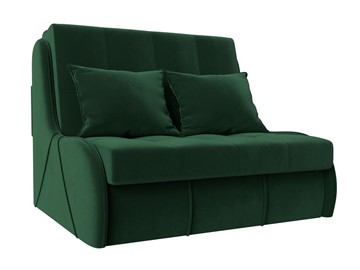 Прямой диван Риттэр 100, Зеленый (велюр) в Чите